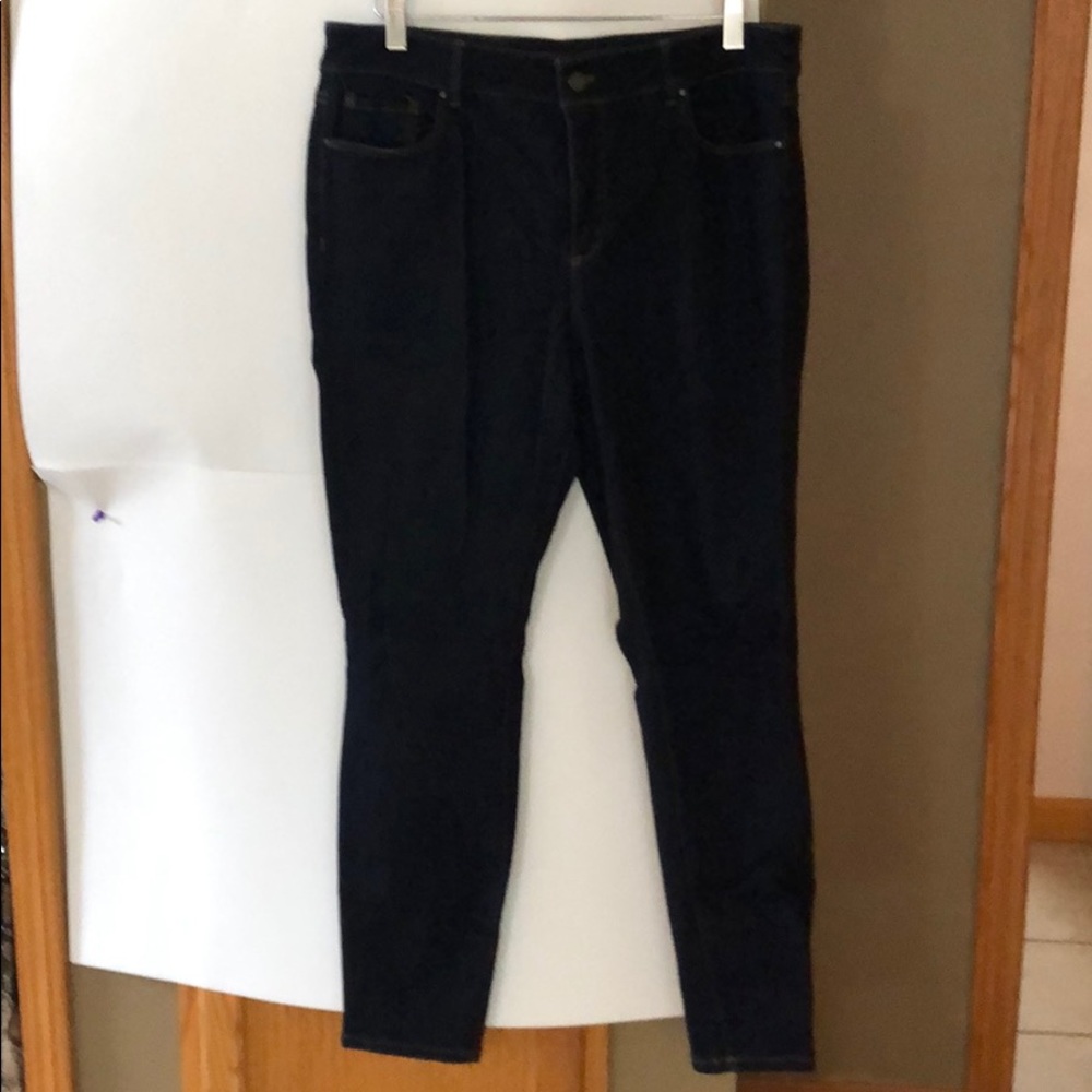 Ann Taylor dark skinny jean